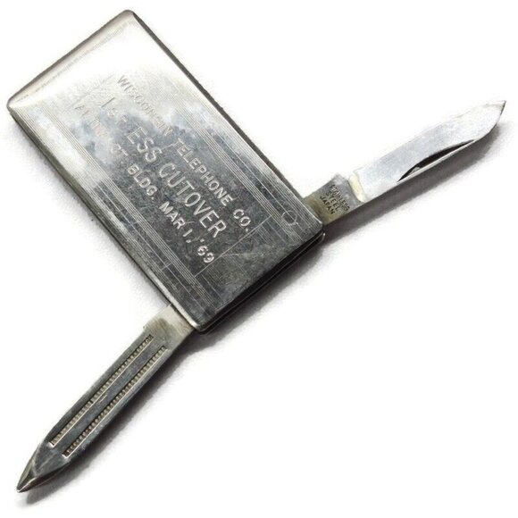 Knife File Money Clip Stainless Steel Wallet Credit Card Cash ID Holder - Picture 7 of 7